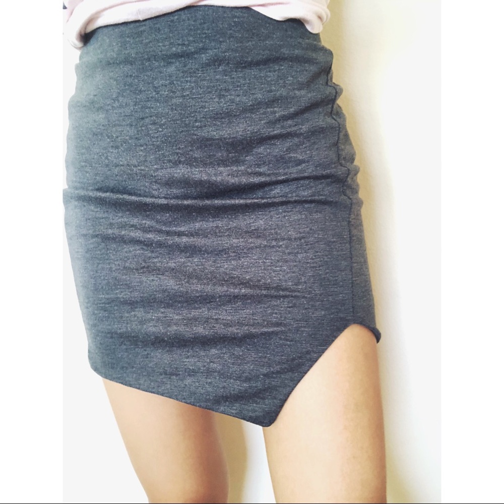 Casual Couture Asymmetrical Skirt